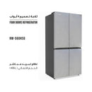 Shownic RF-DFF5601S French Design Refrigerator - 15 CFT - Silver ثلاجة شونك
