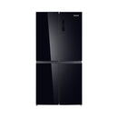 SHOWNIC RM-NF570MBG 4-Door Refrigerator with Frost-Free System, Black ثلاجة اربعة ابواب شونك