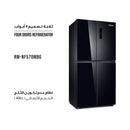 SHOWNIC RM-NF570MBG 4-Door Refrigerator with Frost-Free System, Black ثلاجة اربعة ابواب شونك