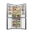 SHOWNIC RM-NF570MBG 4-Door Refrigerator with Frost-Free System, Black ثلاجة اربعة ابواب شونك