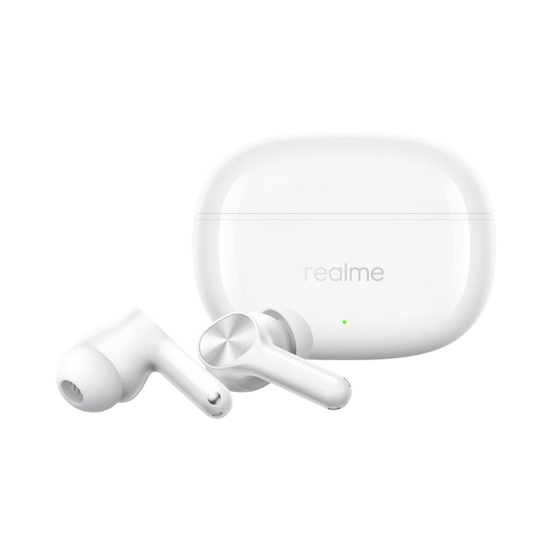 REALME RMA2415-A EG ANC Buds T200 X Volt, White سماعات بلوتوث ريلمي