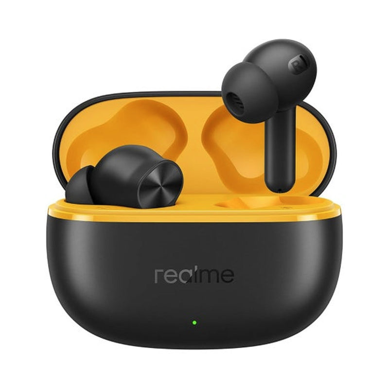REALME RMA2415-A TR Volt Black Buds T200 Lite, Black سماعات بلوتوث ريلمي