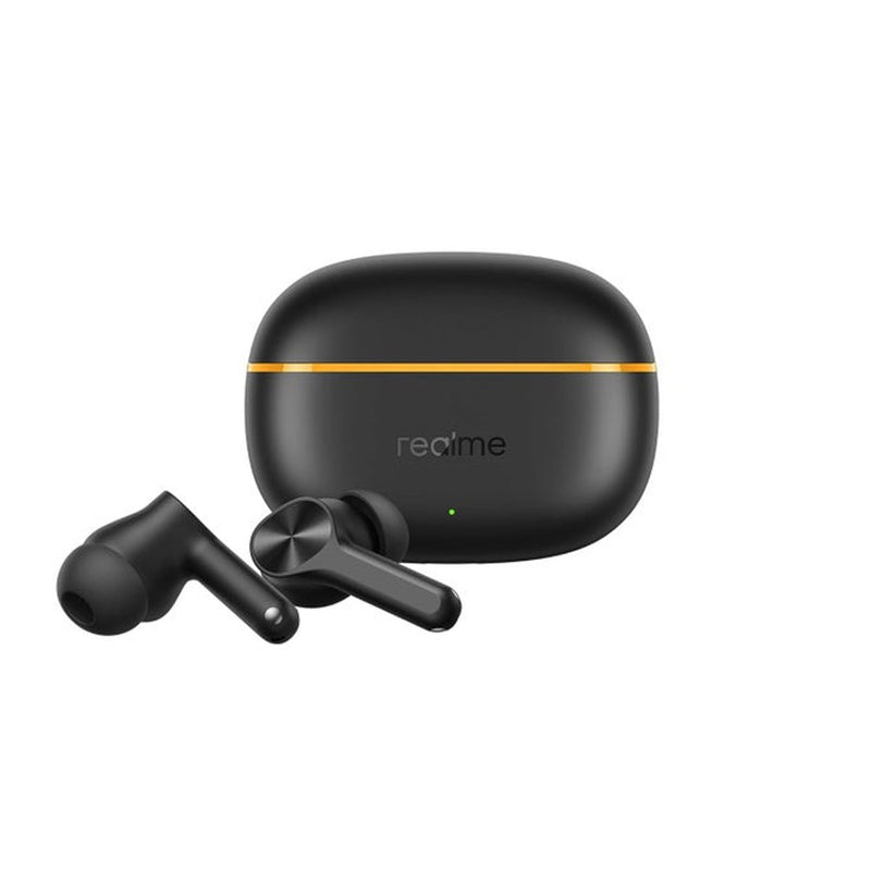 REALME RMA2415-A TR Volt Black Buds T200 Lite, Black سماعات بلوتوث ريلمي