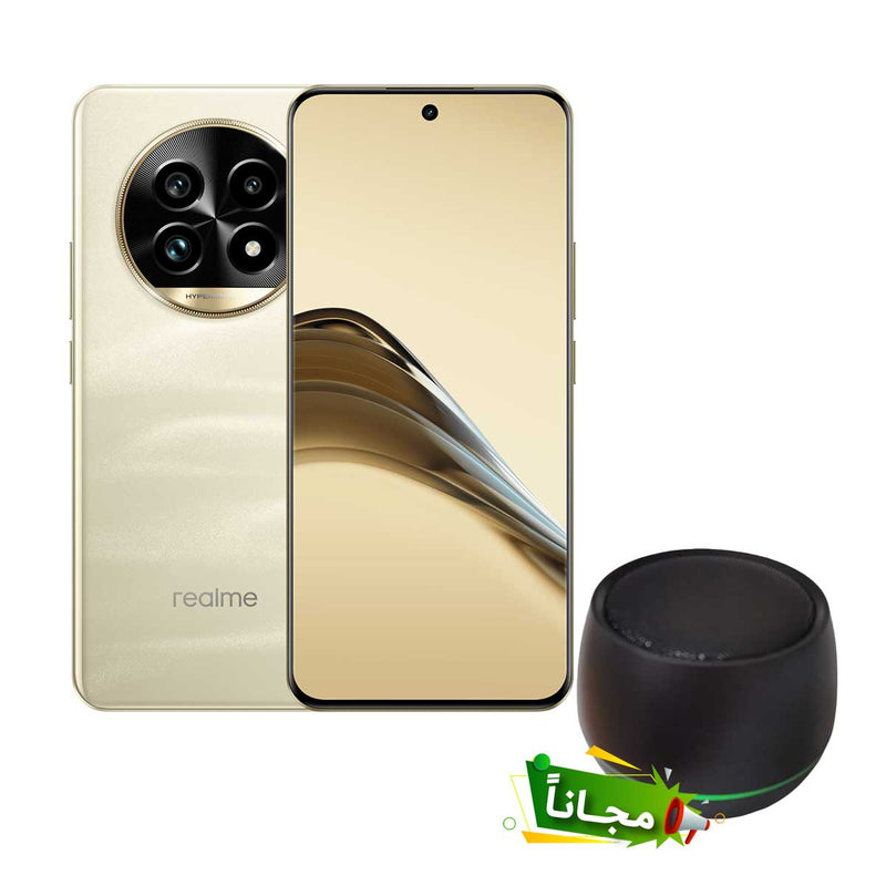 REALME RMX3921 13 PRO+ 5G 512GB/12GB Ram 6.7 Inch, Gold + Free Gift