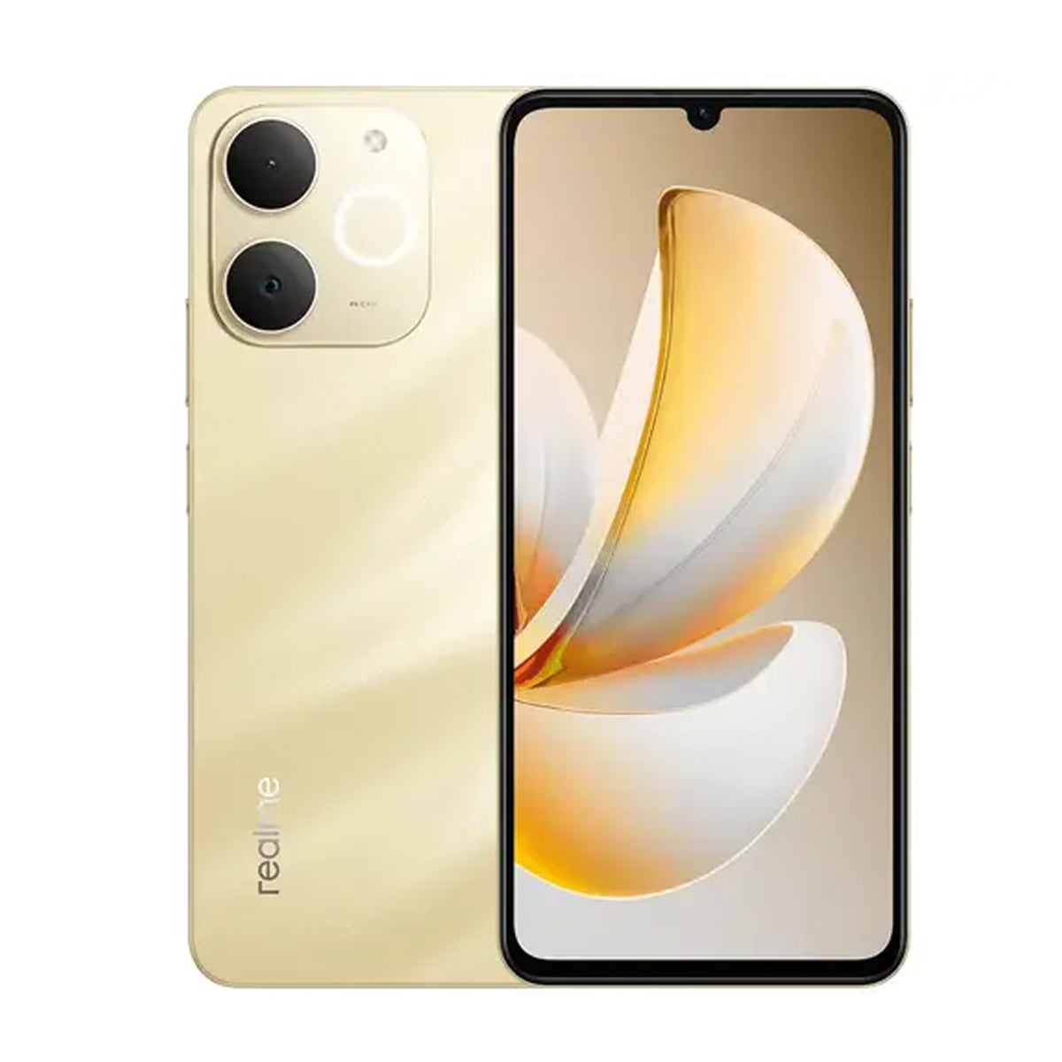 realme Note 70T 4Gb/256Gb ゴールド REALME NOTE 70 RMX5313 Ds 4GB/256GB 6.74 Inch, Beach Gold