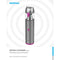 MOMAX RO3E MicroCleanse Portable Mini Vacuum Cleaner, Grey