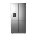 HISENSE RQ749P5AS  Four Door Refrigerator, 27ft, Silver