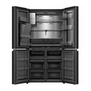 HISENSE RQ9P780TTB1 Four Door Refrigerator, 27.5 ft, Glass / Dark Grey