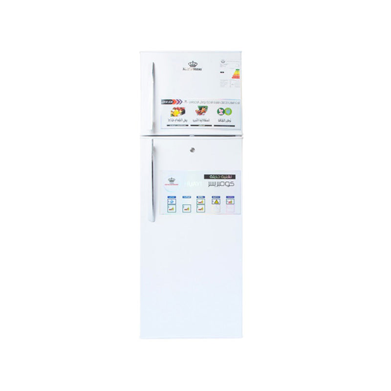 Royal Al Rahmani RR3300RE Conventional Refrigerator 12 FEET, White ثلاجة رويال الرحماني