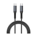ROCKROSE RRCS07CC1 Cable Powerline CC1 Type-C To Type-C PD 3A 60W 1M, Black