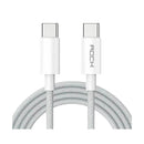 ROCKROSE RRCS22CCP Asics CC Plus Cable 5A PD 100W USB-C to USB-C, White