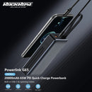 ROCKROSE RRPB62 Powerbank Built-in USB-C & Lightning Cables 20000mAh 65W PD Quick Charge