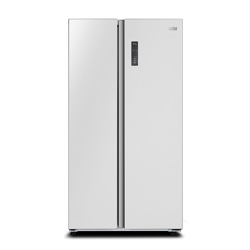DENKA RS-590FW Side By Side Refrigerator, Inverter System, White
