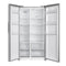 DENKA RS-590FLS Side By Side Refrigerator, Inverter System, Silver