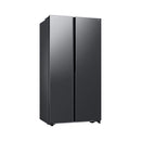 SAMSUNG RS57DG4000B4ME Bespoke AI SBS Refrigerator SmartThings AI Energy 583 L, Black ثلاجة ذكية بتقنية الذكاء الاصطناعي سعة 583 لتر سامسونك