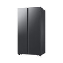 SAMSUNG RS57DG4000B4ME Bespoke AI SBS Refrigerator SmartThings AI Energy 583 L, Black ثلاجة ذكية بتقنية الذكاء الاصطناعي سعة 583 لتر سامسونك