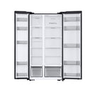 SAMSUNG RS57DG4000B4ME Bespoke AI SBS Refrigerator SmartThings AI Energy 583 L, Black ثلاجة ذكية بتقنية الذكاء الاصطناعي سعة 583 لتر سامسونك