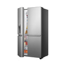 HISENSE RS5P819STC Side-by-Side Refrigerator 819 L, Stainless Steel ثلاجة سايد باي سايد 819 لتر هايسنس