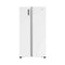 HISENSE RS670N4AWG1 Side by Side Refrigerator, White ثلاجة هاينس