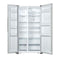 HISENSE RS670N4AWG1 Side by Side Refrigerator, White ثلاجة هاينس