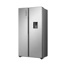 HISENSE RS670N4WSU1 Side by Side Refrigerator with Water Dispenser, 670 Liter