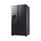 SAMSUNG RS70F64K1FLV Side-by-Side Refrigerator – 660L, Black ثلاجة سامسونك 660 لتر