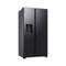 SAMSUNG RS70F64K1FLV Side-by-Side Refrigerator – 660L, Black ثلاجة سامسونك 660 لتر