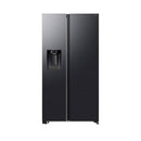 SAMSUNG RS70F64K1FLV Side-by-Side Refrigerator – 660L, Black ثلاجة سامسونك 660 لتر
