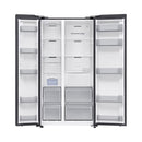 SAMSUNG RS70F65Q1FLV Bespoke AI Side-by-Side Refrigerator AI Energy Mode 655L, Black ثلاجة تدعم الذكاء الاصطناعي سامسونك