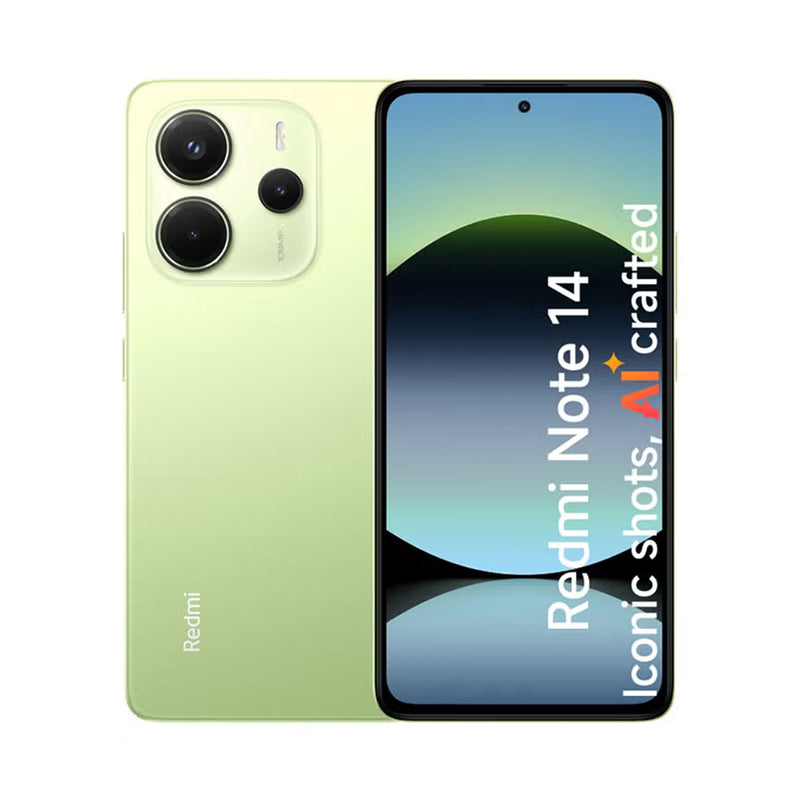 XIAOMI Redmi Note 14-Green 8GB+256GB NOTE 14 شاومي ريدمي