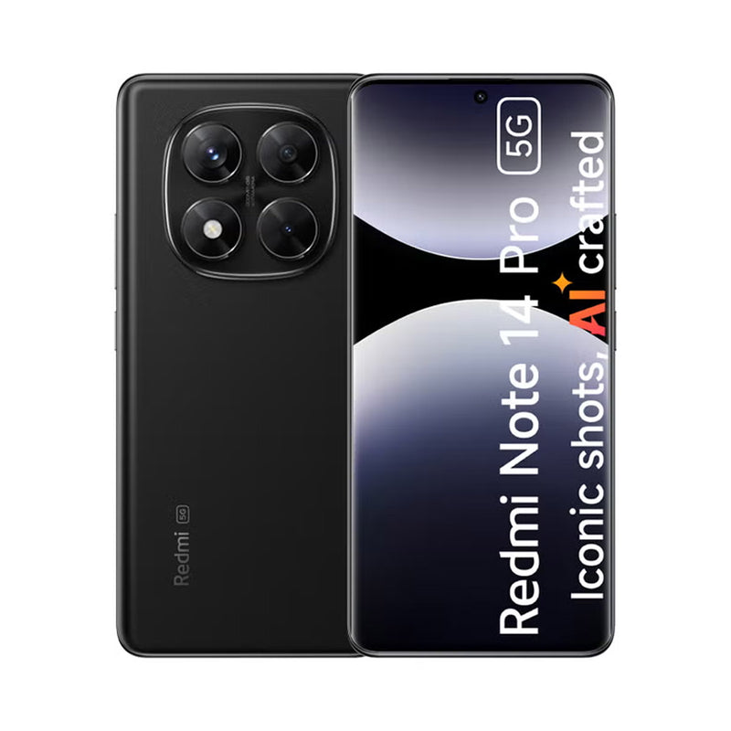 XIAOMI Redmi Note 14 Pro 5G-Black 12GB+512GB  Note 14 Pro 5G شاومي ريدمي