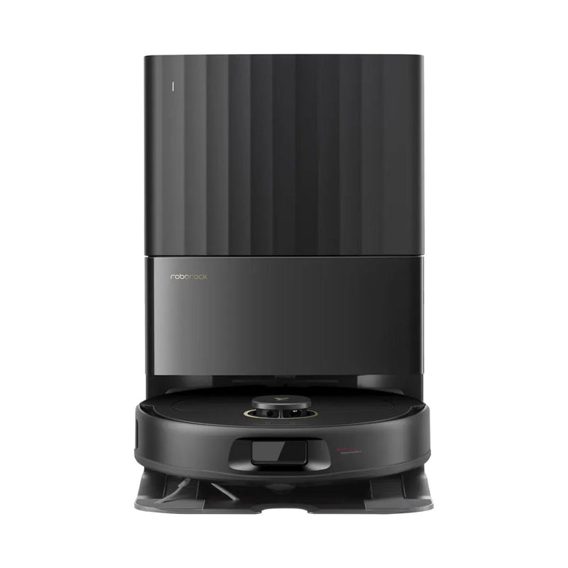 ROBOROCK QR-598 Dual Rotating Mop 8000 Pa Suction AI Smart Cleaning, Black مكنسة روبوت روبوروك