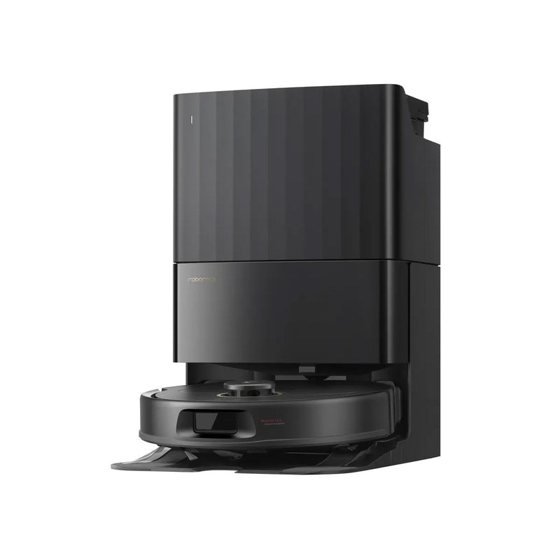 ROBOROCK QR-598 Dual Rotating Mop 8000 Pa Suction AI Smart Cleaning, Black مكنسة روبوت روبوروك