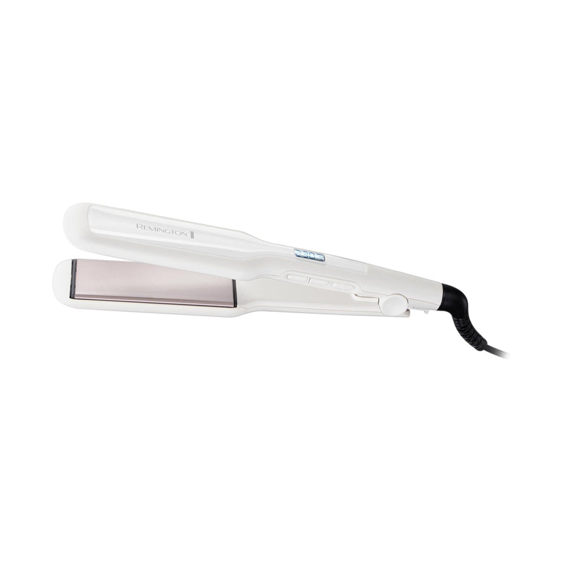 REMINGTON S5527 Pro-Ceramic Extra Wide Plate Hair Straightener , White