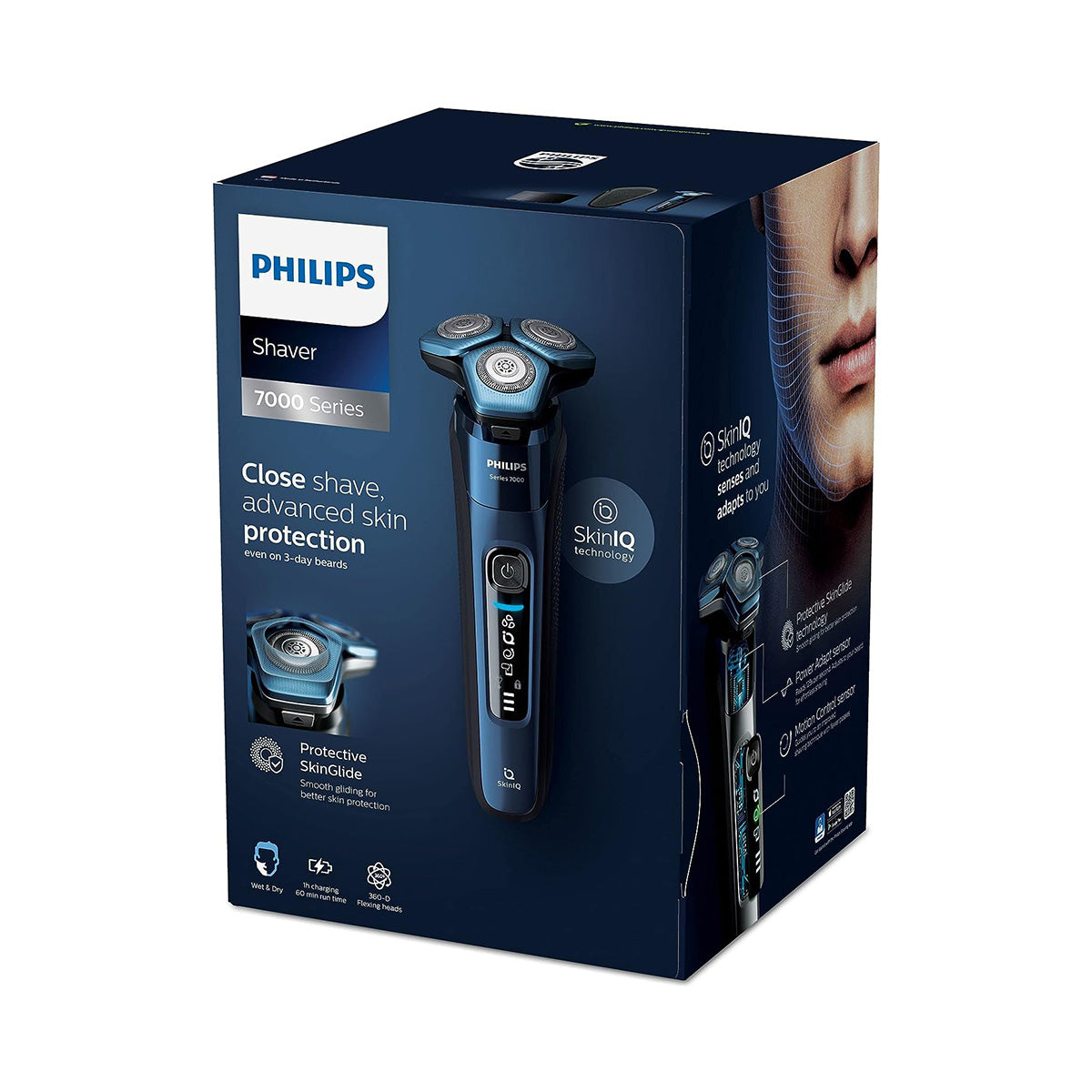 Philips S7782 Wet & Dry Electric Shaver, Blue