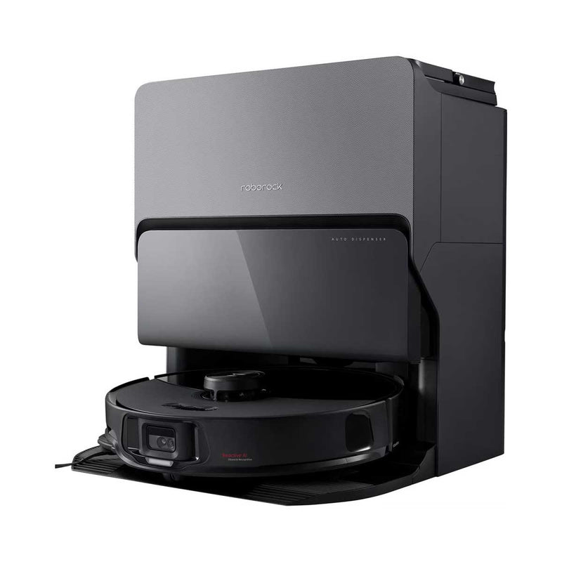 ROBOROCK S8MVU52-SCH MaxV Ultra Vacuum mopping robot, Black روبوت التنظيف بالمكنسة الكهربائية الفائقة،