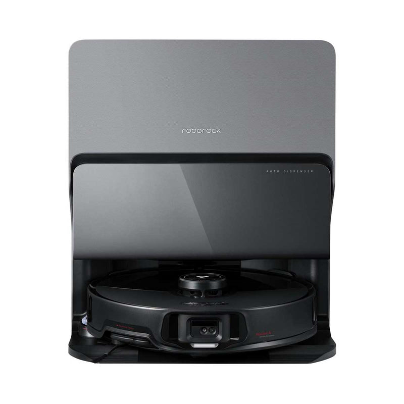 ROBOROCK S8MVU52-SCH MaxV Ultra Vacuum mopping robot, Black روبوت التنظيف بالمكنسة الكهربائية الفائقة،