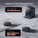 ROBOROCK SAROS10R Robot Vacuum with Multifunctional Dock 4.0, Black مكنسة روبوت ساروس 10 ار روبو روك