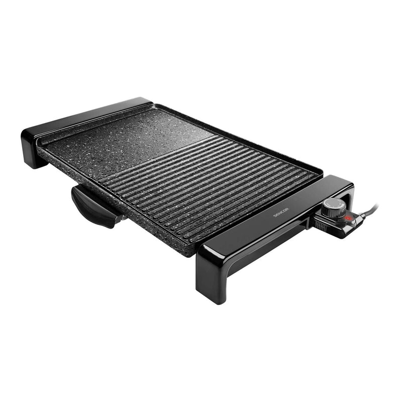 SENCOR SBG 109BK-MEG2 Electric Grill Light and Portable, Black شواية كهربائية سنكور