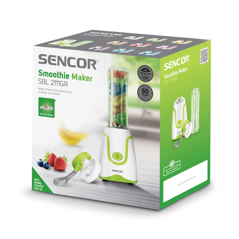 SENCOR SBL 2111GR Blender 0.6L 500W, Green خلاط سنكور