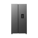 SUNNY SBS-69-WDS Side-by-Side Refrigerator, Silver ثلاجة سايد باي سايد 529 لتر سني