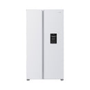 SUNNY SBS-69-WDW Side-by-Side Refrigerator, White ثلاجة سايد باي سايد 529 لتر سني