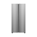 ELRYAN SBS598ASE Side By Side Refrigerator 16ft, Silver ثلاجة 16 قدم الريان