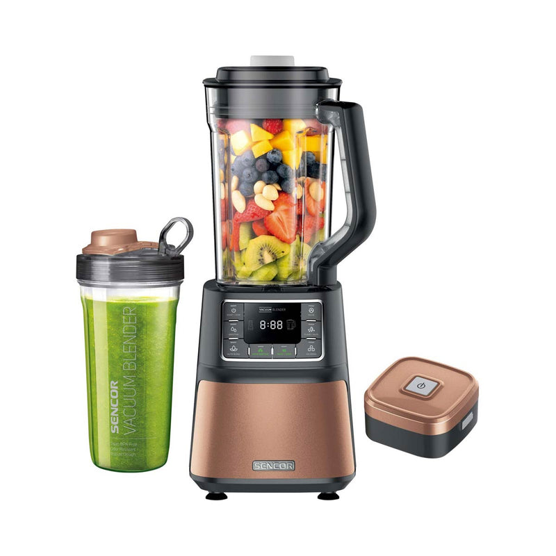 SENCOR SBU 7676GD Pull blender with mug 1.5L 1500W, Gold خلاط مع كوب اضافي سنكور
