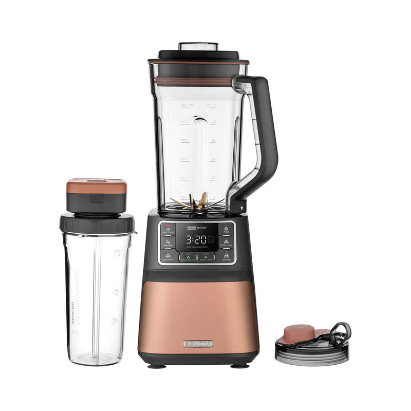 SENCOR SBU 7676GD Pull blender with mug 1.5L 1500W, Gold خلاط مع كوب اضافي سنكور