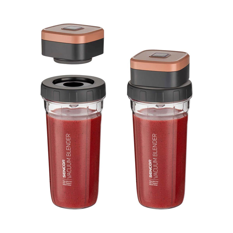 SENCOR SBU 7676GD Pull blender with mug 1.5L 1500W, Gold خلاط مع كوب اضافي سنكور