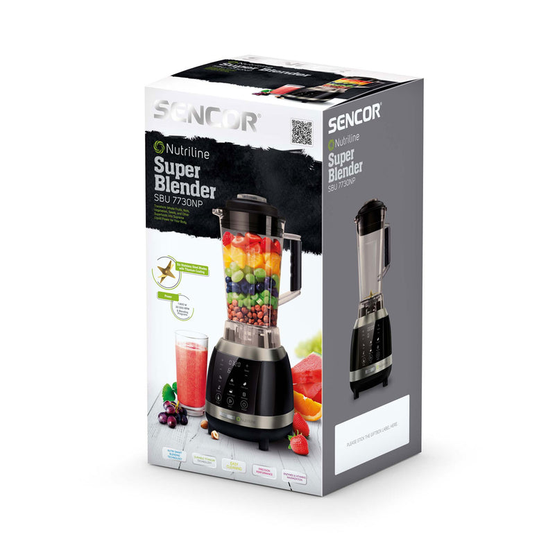 SENCOR SBU 7730BK Super Blender 1 800W, Black/Silver خلاط سنكور