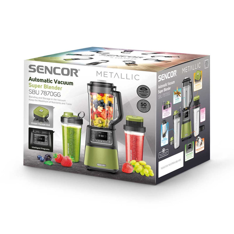 SENCOR SBU 7870GG Pulling Mixer 1.5L 1500W, Green خلاط كهربائي سنكور