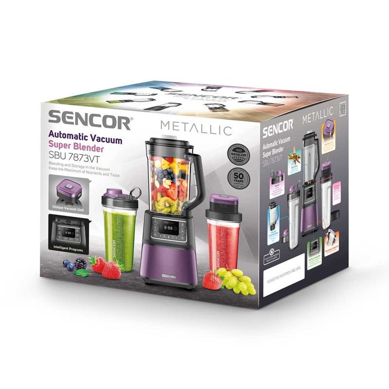 SENCOR SBU 7873VT Pulling Mixer 1.5L 1500W, Purple خلاط كهربائي سنكور