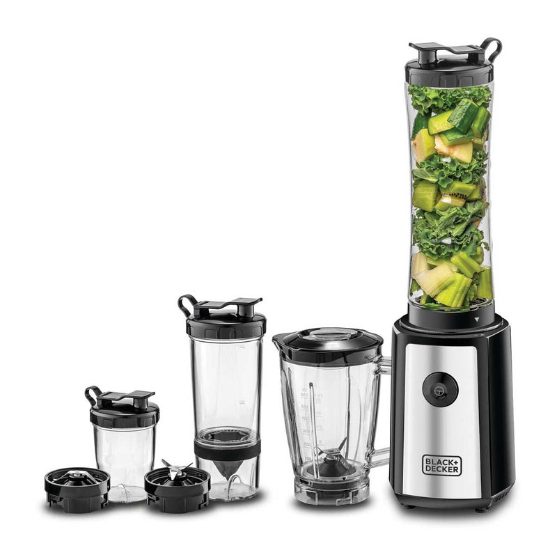 BLACK & DECKER SBX300BCG-B5 300W Sports Blender + Citrus Juicer + Grinder خلاط متعدد الوظائف